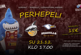 Perhepeli: Korihait – Seagulls 21.12.2025