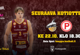 Otteluinfo: Korihait – Pyrintö 22.10.2025