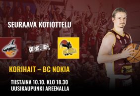 Otteluinfo: Korihait – BC Nokia 10.10.2023