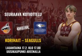 Otteluinfo: Korihait – Seagulls 17.2.2024