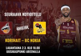 Otteluinfo: Korihait – BC Nokia 2.3.2024