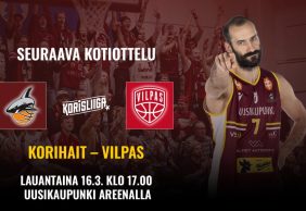 Otteluinfo: Korihait – Vilpas 16.3.2024