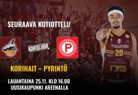 Otteluinfo: Korihait – Pyrintö 25.11.2023