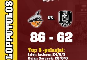 Korihait – Lahti Basketball 86-62