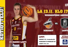 Otteluinfo: Korihait – Lahti Basketball 13.11.2021
