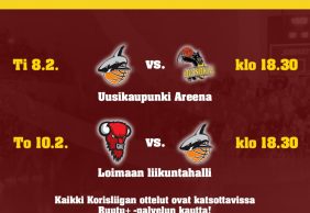 Korihaiden rästipelien aikataulu on selvillä