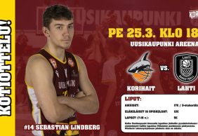 Otteluinfo: Korihait – Lahti Basketball 25.3.2022