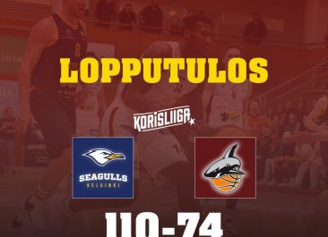 Helsinki Seagulls – Korihait 110-74