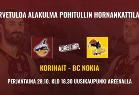 Otteluinfo: Korihait – BC Nokia 28.10.2022