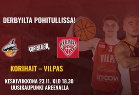 Otteluinfo: Korihait – Salon Vilpas 23.11.2022