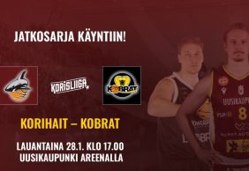 Otteluinfo: Korihait – Kobrat Lapua 28.1.2023