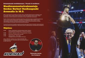 Erinomaisuutta tavoittelemassa / Pursuit of excellence – Maailmanmestarivalmentaja Gordon Herbert Uusikaupunki Areenalla la 16.3