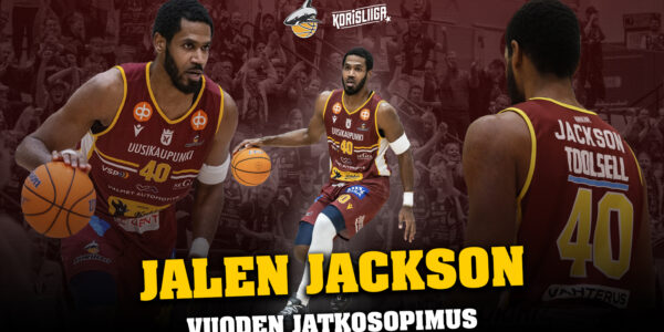 Jalen Jacksonille viides kausi Korihaissa