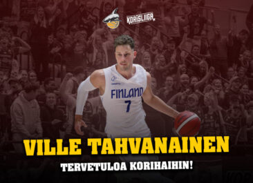 Ville Tahvanainen saapuu vahvistamaan Korihaita