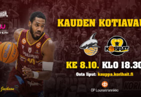 Otteluinfo: Korihait – Kobrat Lapua 8.10.2025
