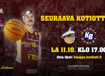 Otteluinfo: Korihait – Kataja Basket 11.10.2025