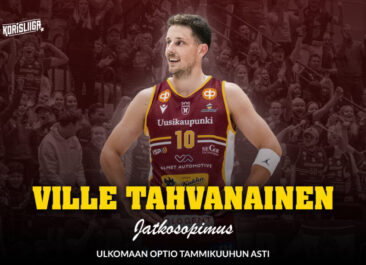 Ville Tahvanainen jatkaa Korihaissa