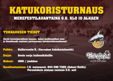 Katukoristurnaus Merefesteillä 6. kesäkuuta