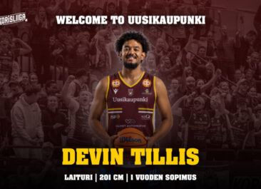 Devin Tillis täydentää Korihaiden vahvistusnelikon